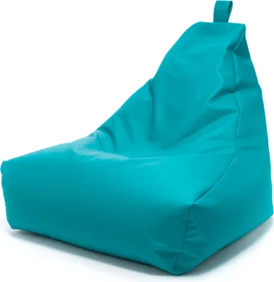 Produktbild von Ecopuf Keiko, Sitzsack, Sitzsack, Pouf Sessel Outdoor, Bean Bag, Türkis E20, Mittelgroß