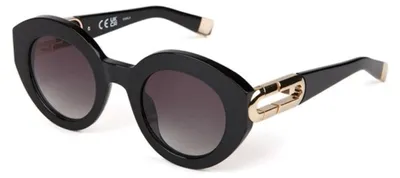 Produktbild von Furla SFU987 Nero lucido 48/26/140 Damen Sonnenbrillen