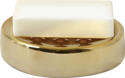 Produktbild von Spirella Seifenschale Tube dekorative Badausstattung Seifenablage Gold