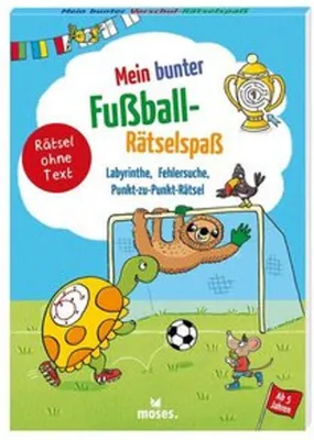 Produktbild von Mein bunter Fußball Rätselspaß
