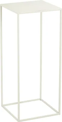 Produktbild von Mica Decorations Beistelltisch Quinty 30 x 30 x 70 cm offwhite