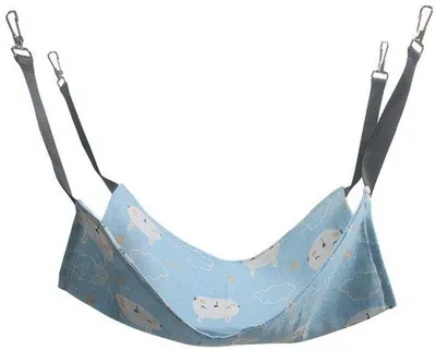 Obrázek produktu pro Malá houpací síť pro domácí mazlíčky, 53 x 35 cm, pratelná, do 9 kg