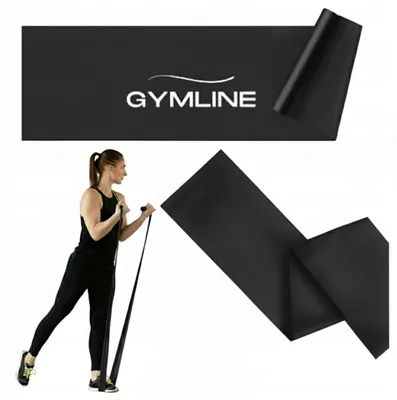 Produktbild von VitaFarm Widerstandsband 200 cm 12-15 kg Schwarz für Training & Reha