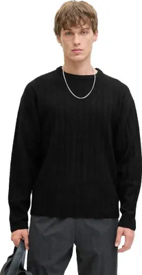 Produktbild von Jack & Jones Bradley Carter Pullover Schwarz XL Herren Schwarz XL