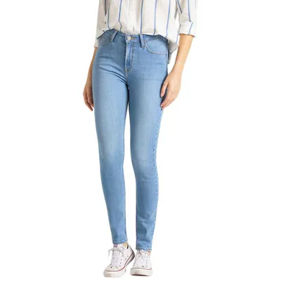 Immagine prodotto di LEE, Jeans da donna, Skinny fit, SCARLETT HIGH, W26 L33, Blau, Jeans, baggyjeans, buggy