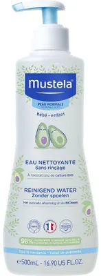 Image de Mustela Wasser Bébé Eau Nettoyante Sans Rincage