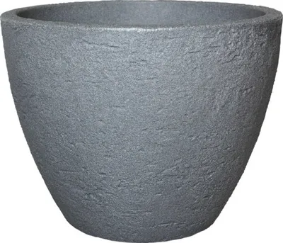 Produktbild von Pflanzkübel geli Stone Kunststoff Ø 50 cm H 38 cm grau