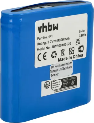 Produktbild von vhbw Akku kompatibel mit Pure Sensia 200D, 200D Connect digital Radio (8800 mAh, 3,7 V, Li-Ion)