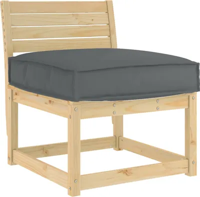 Immagine prodotto di vidaXL Cuscino antracite 60 x 60 x 12 cm Tessuto Oxford