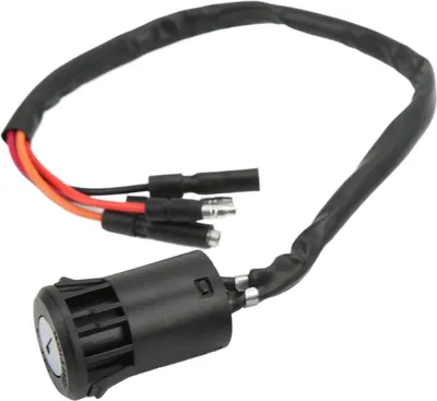 Image de Interrupteur d'allumage ATV avec 2 clés, remplacement robuste pour TRX300FW FOURTRAX 1990-2000