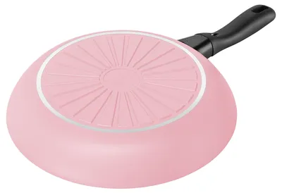 Produktbild von BALLARINI Bratpfanne, 28 cm | Pink | Aluminium | rund Caprera Pink
