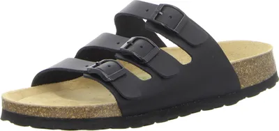 Produktbild von Natural Sense Damen Leder Pantolette Sandale Frauen Hausschuhe 1095022 Merida, Schuhgröße:37 EU