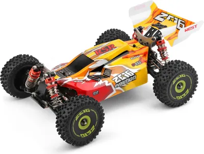 Produktbild von Wltoys 144010 1/14 2.4G 4WD Racing Brushless RC Auto Ferngesteuertes Auto Fahrzeugmodelle 75km/h Schnelle Geschwindigkeit-Orange