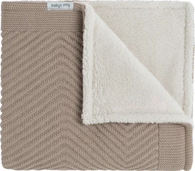 Produktbild von Baby's Only Babydecke teddyfutter Grace - Beige - 70x95 cm