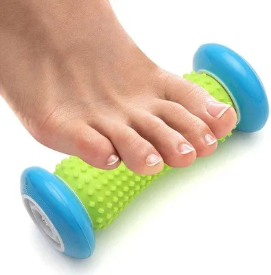 Produktbild von Fussmassageroller aus Schaum - 1 Stück - Fußentlastung - Entspannung - Schmerzlinderung - Triggerpunkttherapie