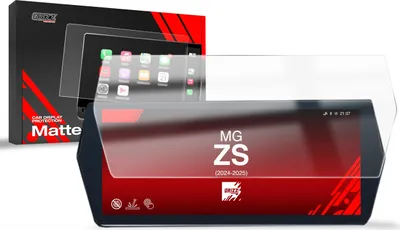 Produktbild von Matte Autodisplayfolie für MG ZS 12,3" (2024-2025), Grizz Protector