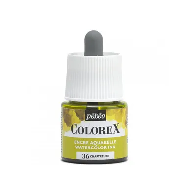 Zdjęcie produktu dla Pebeo Colorex Aquarelltinte, 45 ml, 36 Chartreuse
