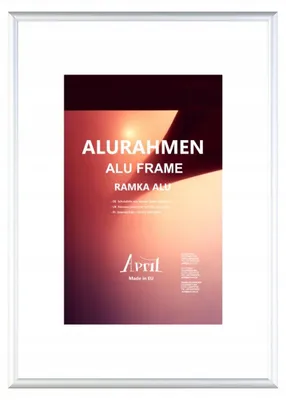 Produktbild von April RA20 Fotorahmen Silber Matt Aluminium
