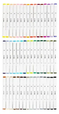 Produktbild von Creativ Company Zeichenstift, Strichstärke 1+8 mm, Standardfarben, 48 Stück 1 Box