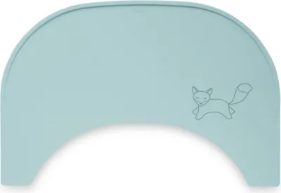 Produktbild von hauck Silikon Platzdeckchen für Alpha Click Tray Klick-Essbrett für Alpha+ & Beta+ Holzhochstuhl, Baby & Kinder Platzset, Abwaschbar, Schmutzabweisend, Rutschhemmend (Fox Mint)