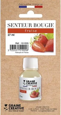 Immagine prodotto di Profumo per candele - Fragola 27 ml