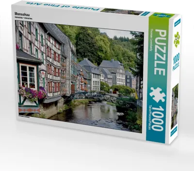 Produktbild von Calvendo Monschau 1000 Teile Puzzle quer 640x480mm, Leonhardy Thomas; 7334026