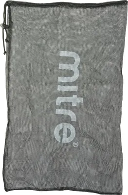 Produktbild von Mitre - Fußballtasche, Netzmaterial CS667 (Einheitsgröße) (Schwarz)