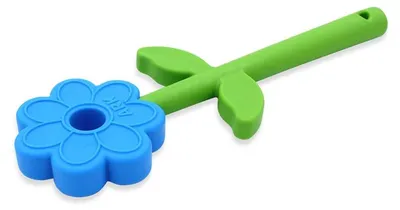 Obrázok produktu pre Ark Therapeutics Žuvacie hračka Flower Wand – senzorická hračka, modrá