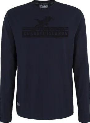 Produktbild von Übergrößen Longshirt Channel Island schwarz AHORN SPORTSWEAR Navy 5XL