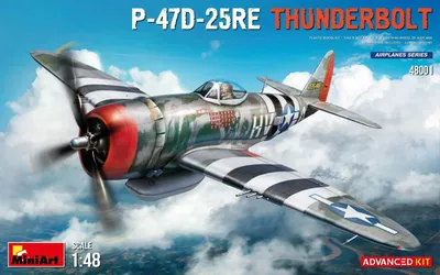 Produktbild von MiniArt 1:48 P-47D-25RE Thunderbolt Adv.Kit