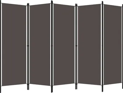 Produktbild von vidaXL 5-tlg. Raumteiler Anthrazit 250x180 cm