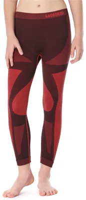 Produktbild von Ladeheid Kinder Mädchen Jungen Thermoaktive Lange Unterhose LASS0010 (Schwarz/Rot, 146-152)