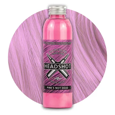 Produktbild von Headshot Haartönung vegane Haarfarbe Pink's not Dead (150 ml)