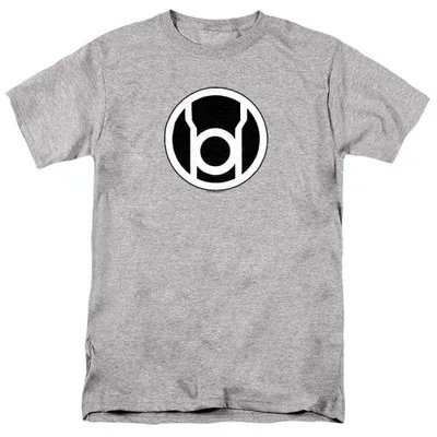 Imagen del producto de Camiseta Green Lantern, uni, para hombre/mujer, modelo TV40205 (talla L), color "Heather" (gris melange)