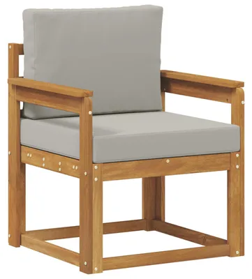 Produktbild von vidaXL Outdoor-Sofa Massives Akazienholz und Polyester
