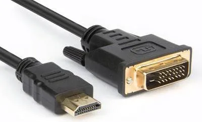 Image de Hamlet XVCHDM-DV30 câble vidéo et adaptateur 3 m HDMI Type A (Standard) DVI-D Noir