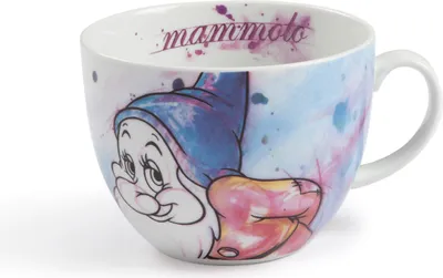 Zdjęcie produktu dla Gilde Disney, Cappuccinotasse, "Bashful", Porzellan, mehrfarbig, VE 3, H. 9 cm, D. 11.5 cm 81273 8032578997538