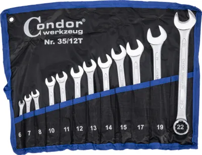 Produktbild von Condor Ringbacken-Set 6-22mm, 13tlg.