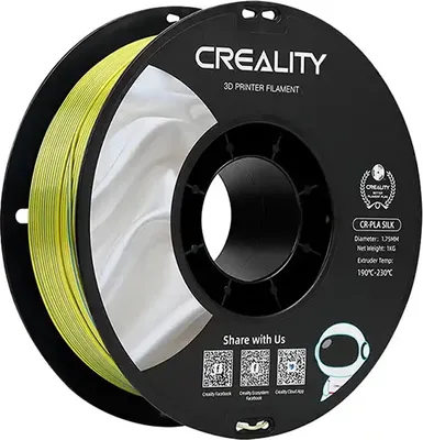 Produktbild von Creality 3D 3301120014. Druckmaterial: Polyacticsäure (PLA), Druckfarben: Gelb, Markenkompatibilität: Creality 3D. Gewi