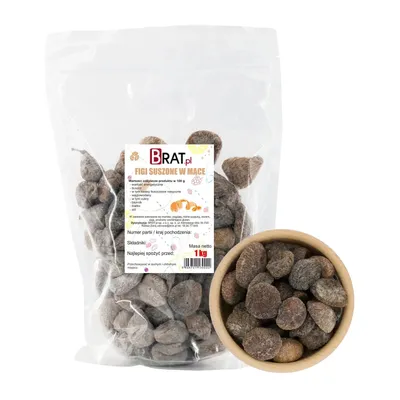 Obrázek produktu pro Sušené fíky v mouce 1kg Brat.pl
