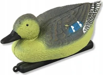 Produktbild von Schwimmende Stockente Für Gartenteich Jagd Lockente Wetterfest Gartenfigur 35cm