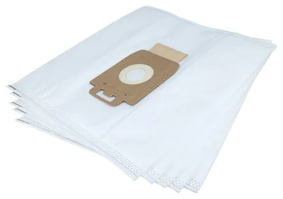 Produktbild von vhbw 5x Staubbeutel kompatibel mit Nilfisk Select Classic, Select Comfort, Select Comfort Allergy Staubsauger - 27,9cm x 25,5cm Weiß