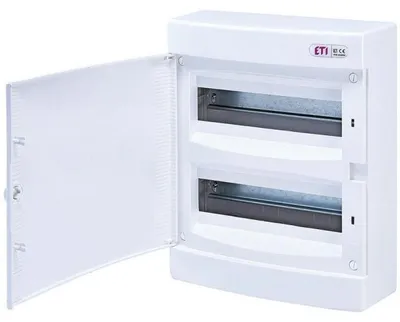 Produktbild von ETI Kleinverteiler Aufputz, 2-reihig, 24 Module