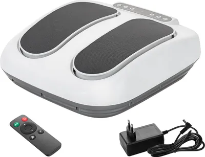 Produktbild von Genius Fußmassagegerät elektrisch mit Wärme Funktion, 10 Geschwindigkeitsstufen, Massage mit Vibration für Beine und Füße, Wellness moderne Vibration