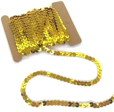 Produktbild von 6 mm Goldfarbene Dekolintenplatten