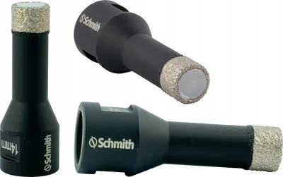 Zdjęcie produktu dla SCHMITH wiertło diamentowe do płytek wiertło diamentowe do otworów z trzpieniem M14 14mm