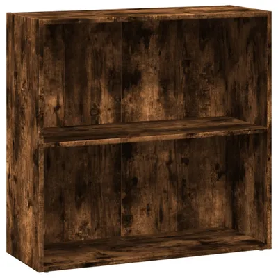 Produktbild von vidaXL Bücherregal Räuchereiche 80x30x77 cm Holzwerkstoff