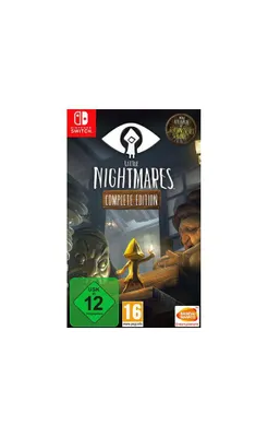 The image shows the cover art for the video game Little Nightmares - Complete Edition for Nintendo Switch.