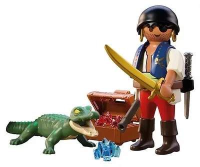 Immagine prodotto di PLAYMOBIL: Pirata contro caimano