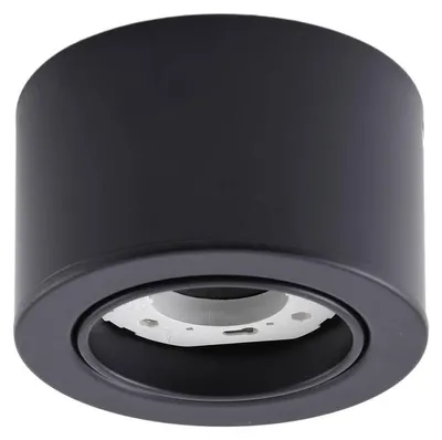 Produktbild von Lindby Downlight Jyla, 1-flammig, schwarz matt, GX53
